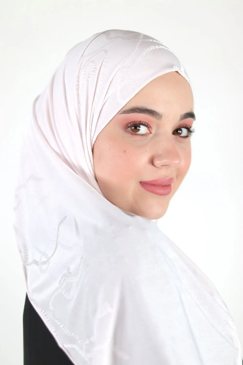 Patterned  Instant Hijab Voile Fashion