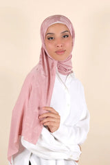 Patterned  Instant Hijab Voile Fashion