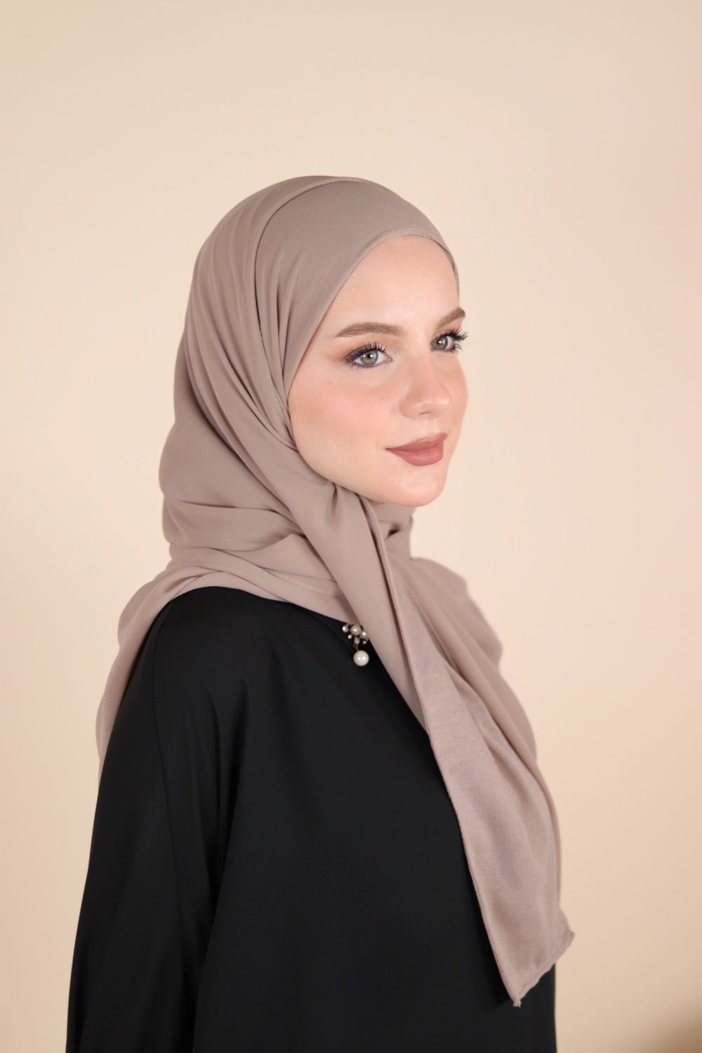 Plain Chiffon Instant Hijab Voile Fashion