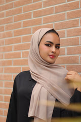 Pleated Hijab Voile Fashion