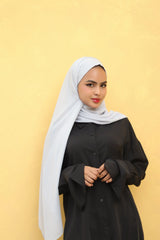 Pleated Hijab Voile Fashion