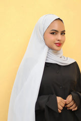 Pleated Hijab Voile Fashion