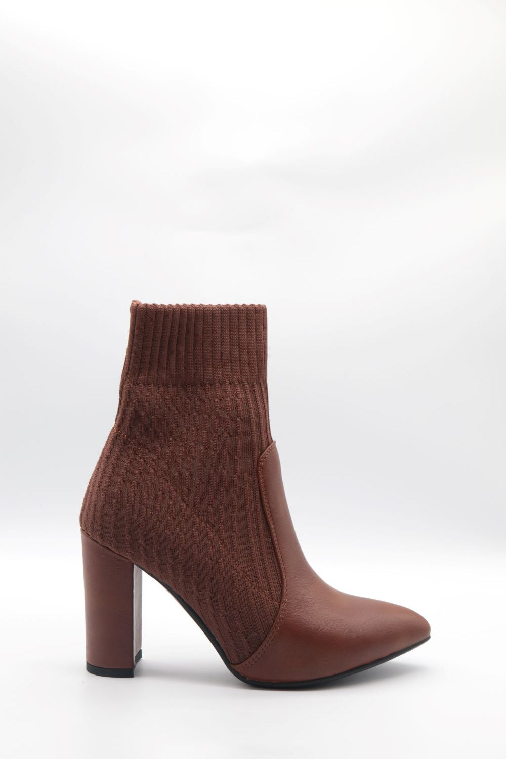 Pointed Heel Boot Voile Fashion