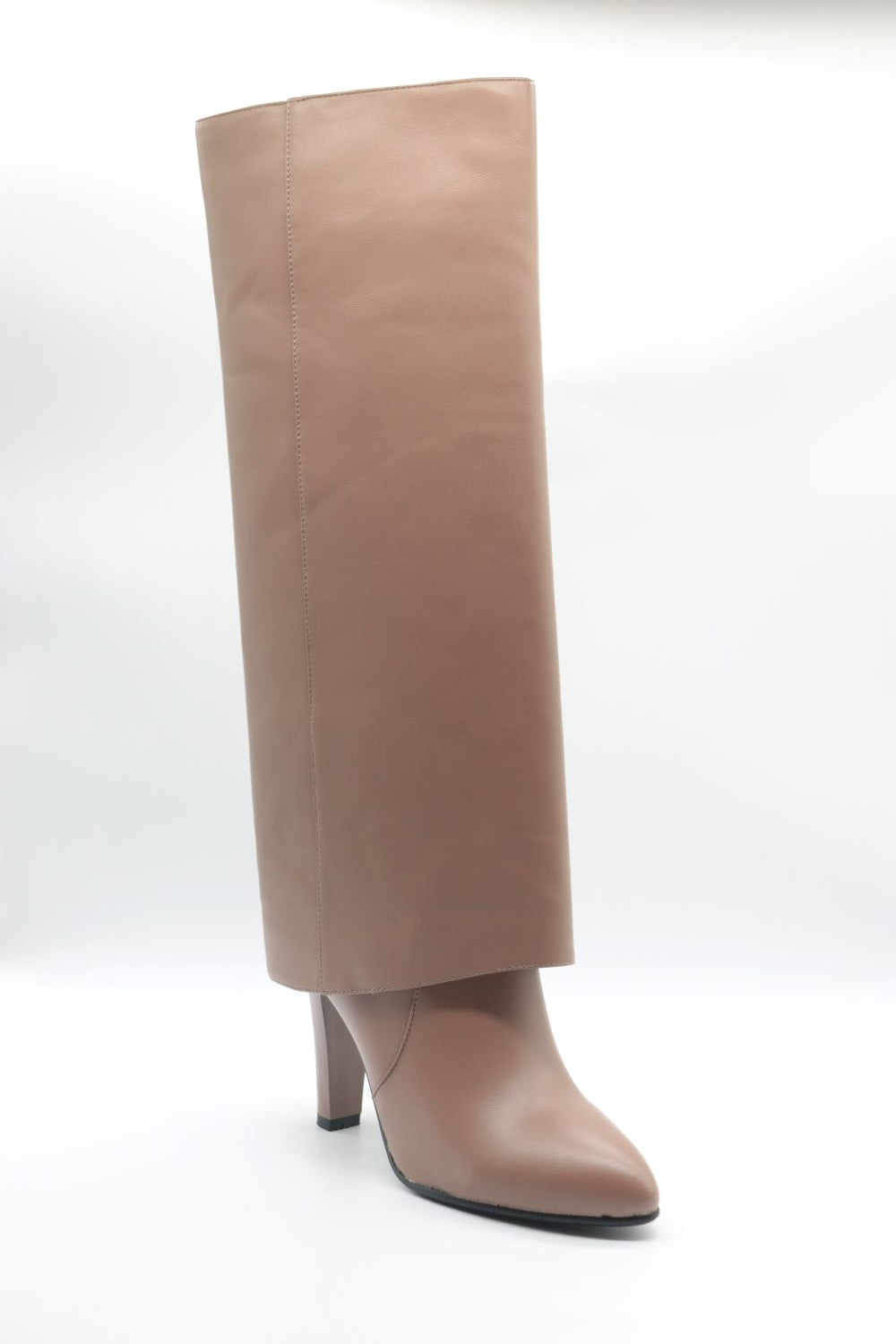 Pointed Heel high boot Voile Fashion