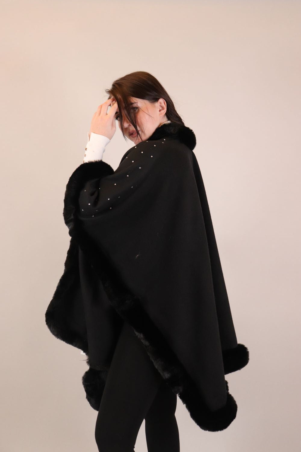 Poncho Voile Fashion