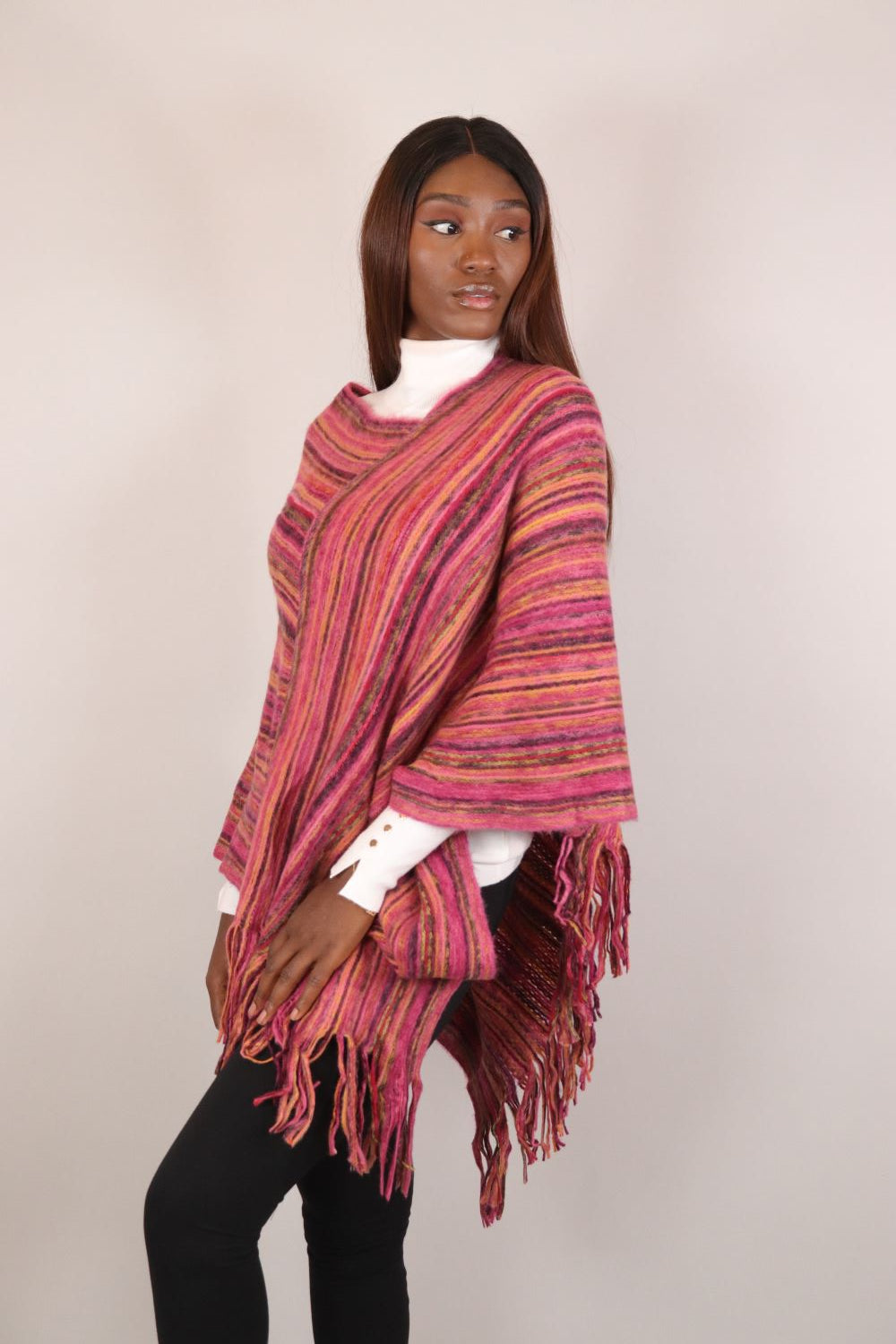 Poncho Voile Fashion