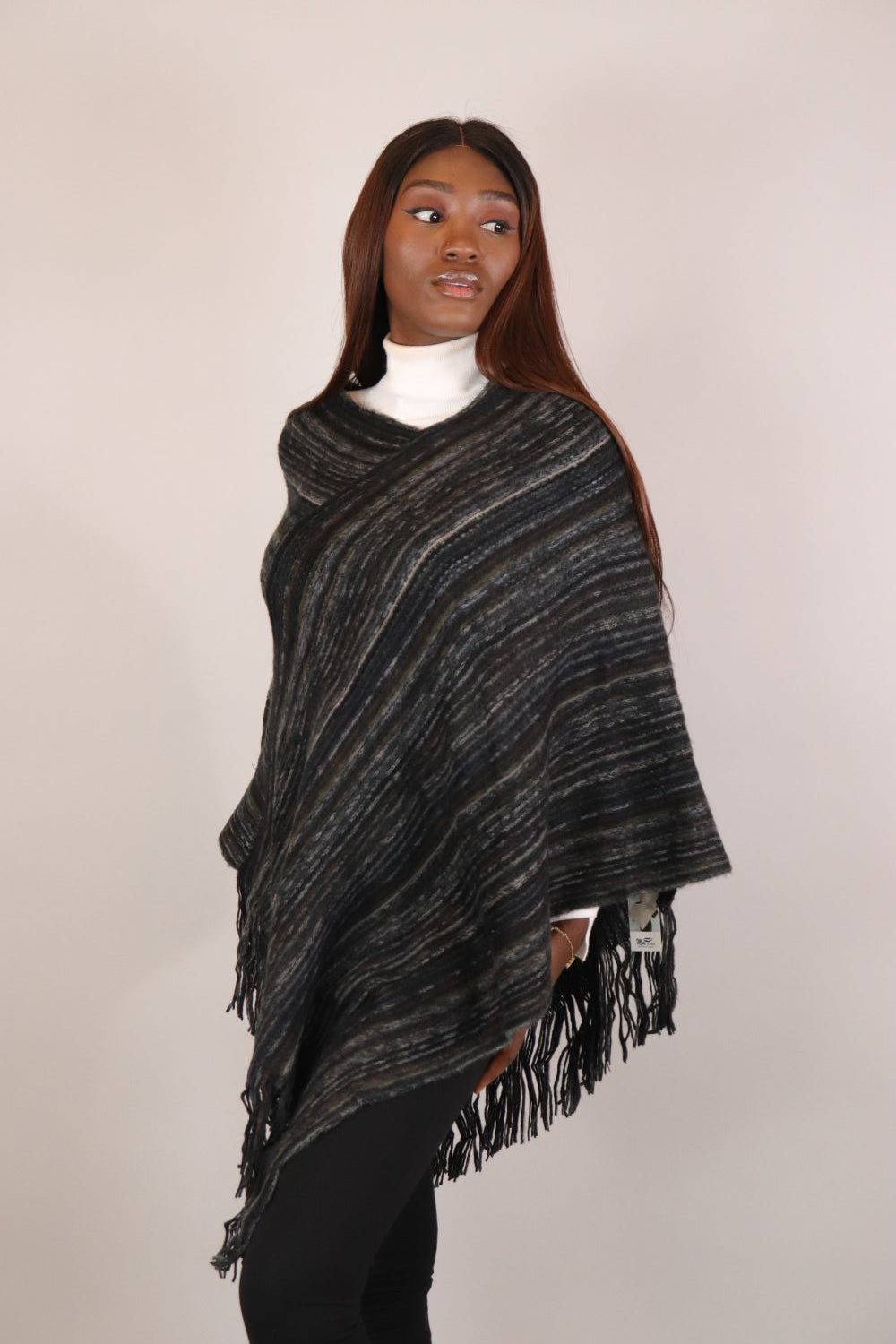 Poncho Voile Fashion