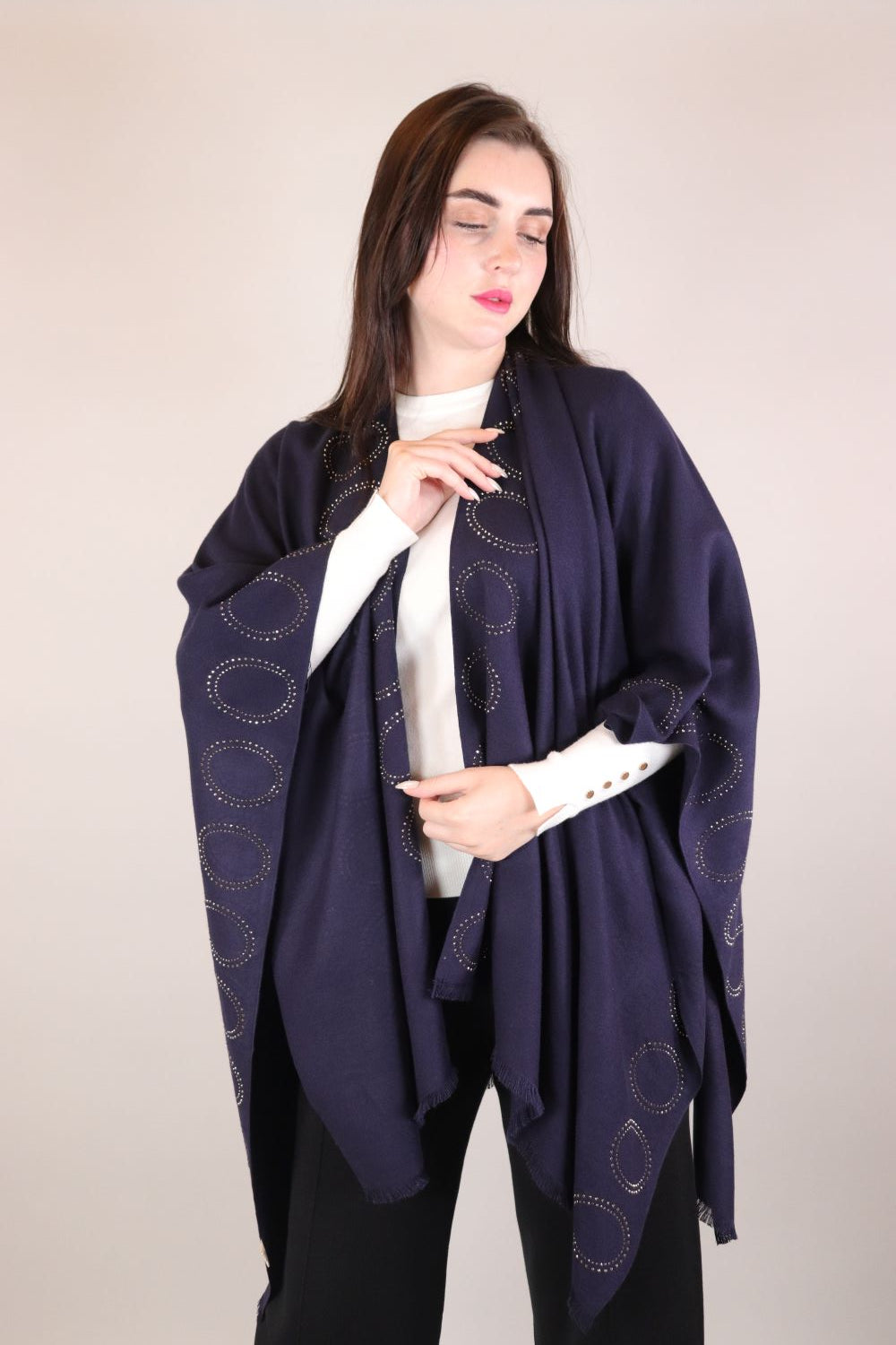 Poncho Voile Fashion