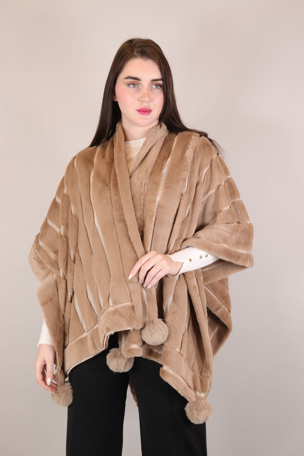 Poncho Voile Fashion