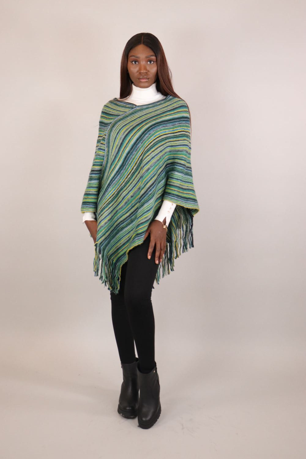 Poncho Voile Fashion