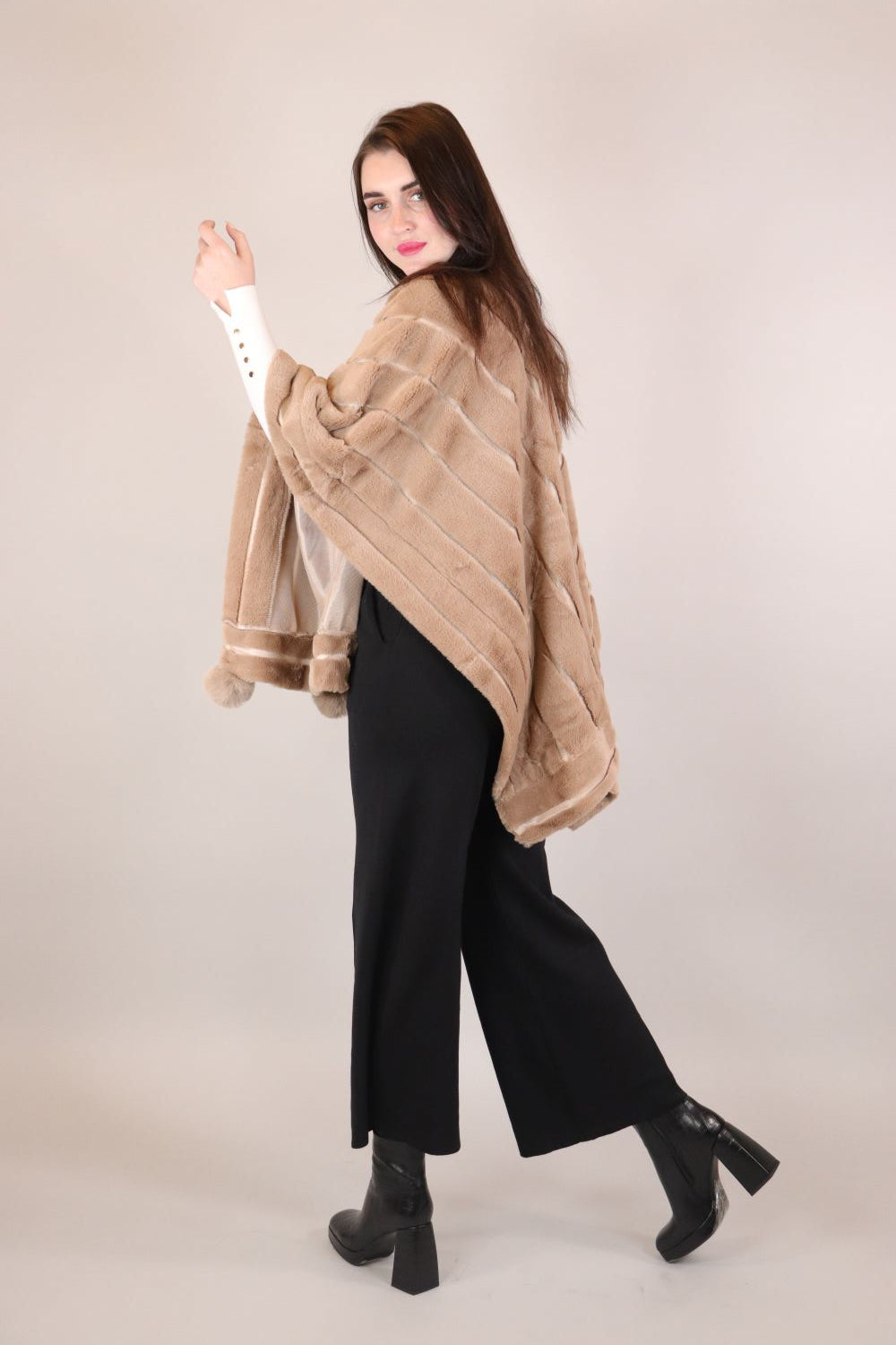 Poncho Voile Fashion