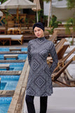 Rozamay Burkini Swimsuit 9007 Voile Fashion