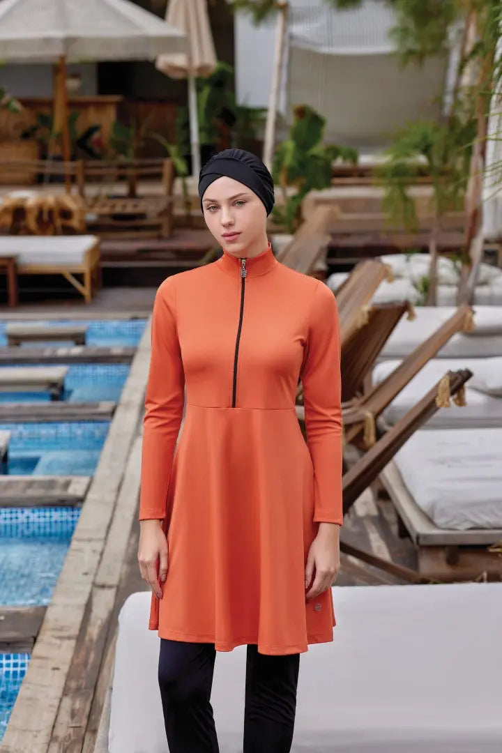 Rozamay Burkini Swimsuit 9020 Voile Fashion