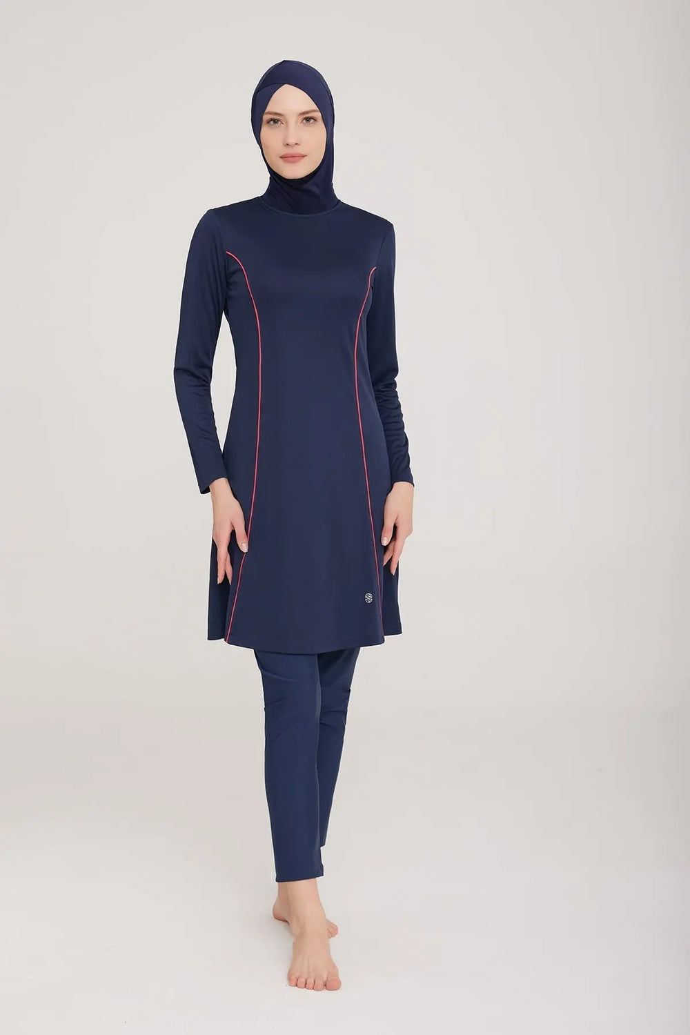 Rozamay Burkini Swimsuit-9021-B Voile Fashion