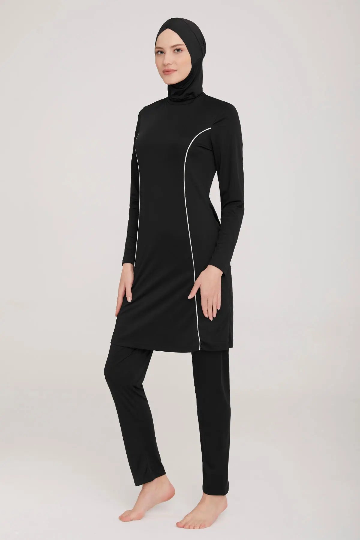 Rozamay Burkini Swimsuit-9021-B Voile Fashion