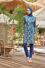 Rozamay Burkini Swimsuit-9029 Voile Fashion