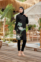 Rozamay Burkini Swimsuit 9036 Voile Fashion