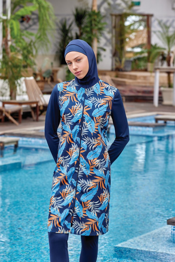 Rozamay Burkini Swimsuit 9045 Voile Fashion