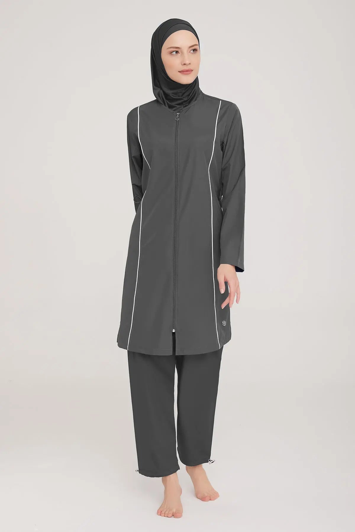 Rozamay Burkini Swimsuit-9075 Voile Fashion