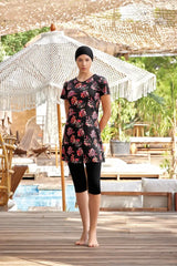 Rozamay Burkini Swimsuit 9084 Voile Fashion