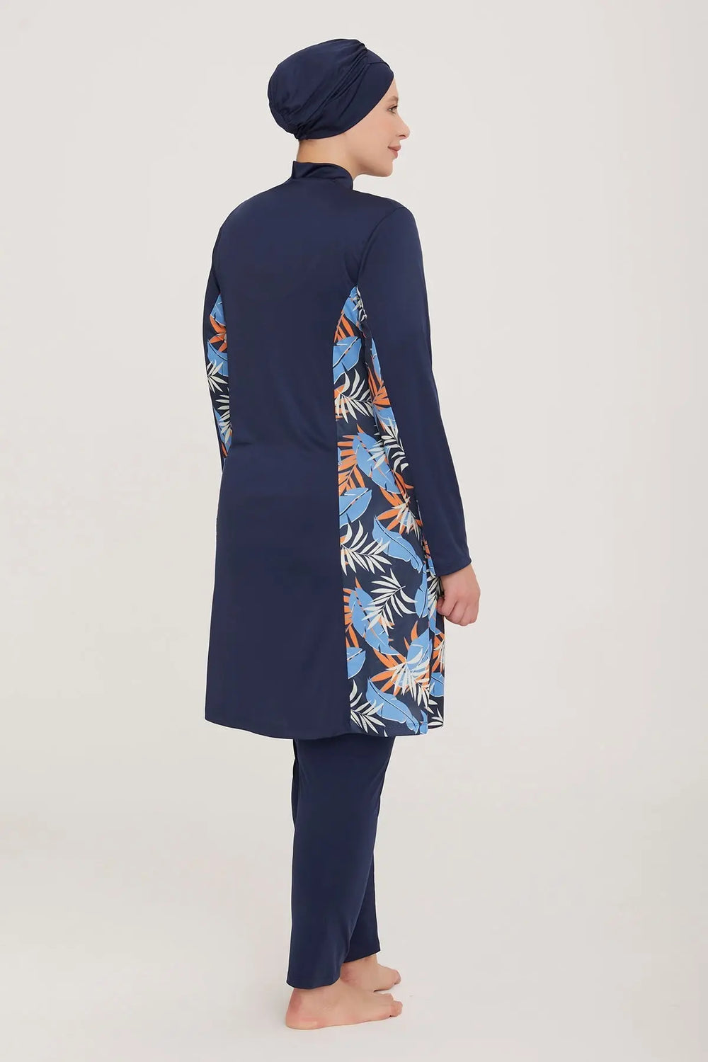 Rozamay Burkini Swimsuit-9106 Voile Fashion