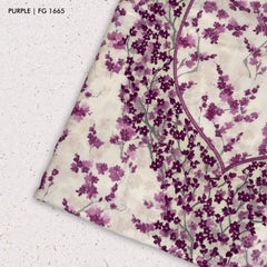 Cotton Digital  Voile Fashion