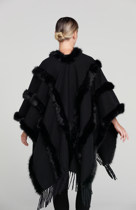 Poncho - Voile Fashion