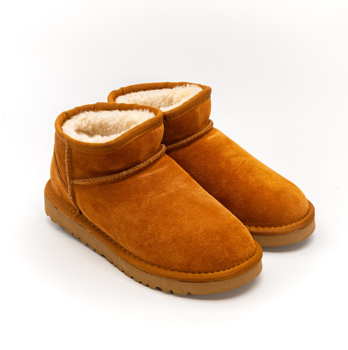 Fur Flat Boot  Hazar