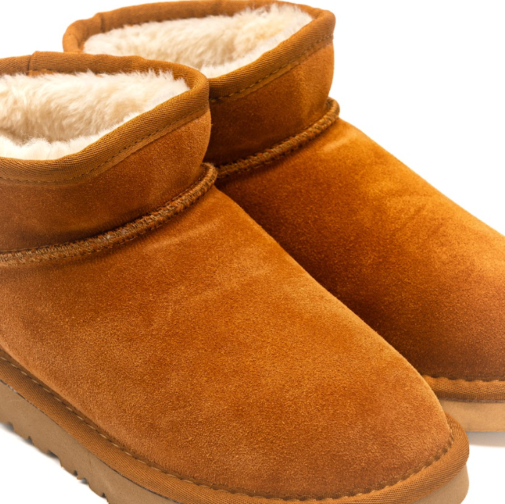 Fur Flat Boot  Hazar