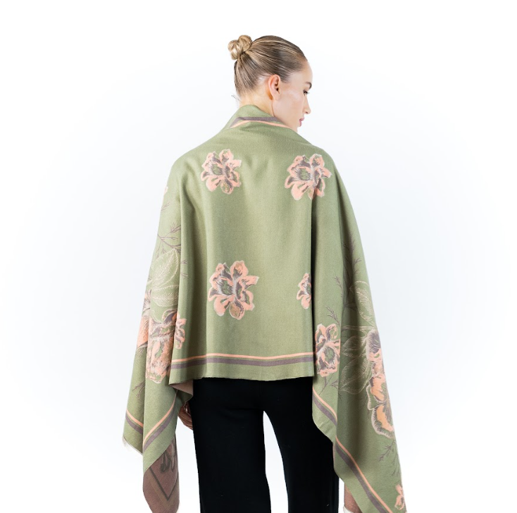 Winter Woolen Shawl  Elora