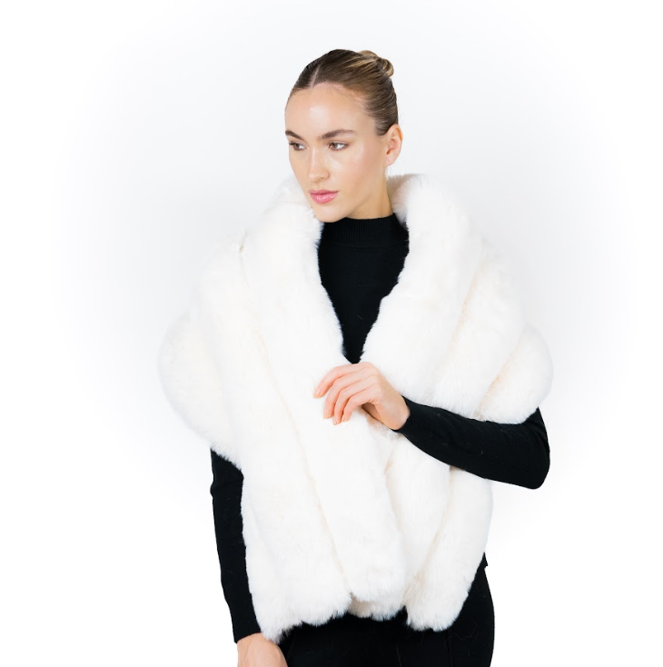 Soft Fur Shoulder Scarf