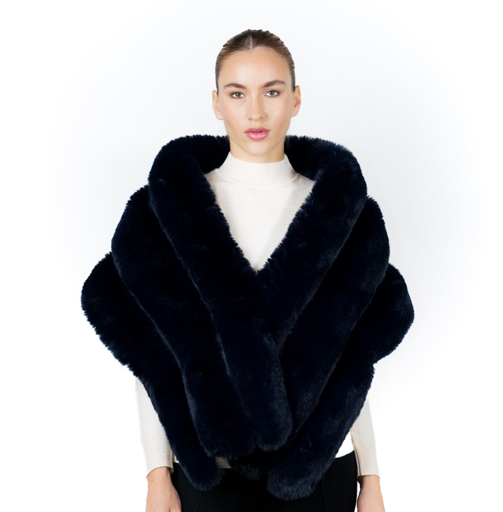 Soft Fur Shoulder Scarf