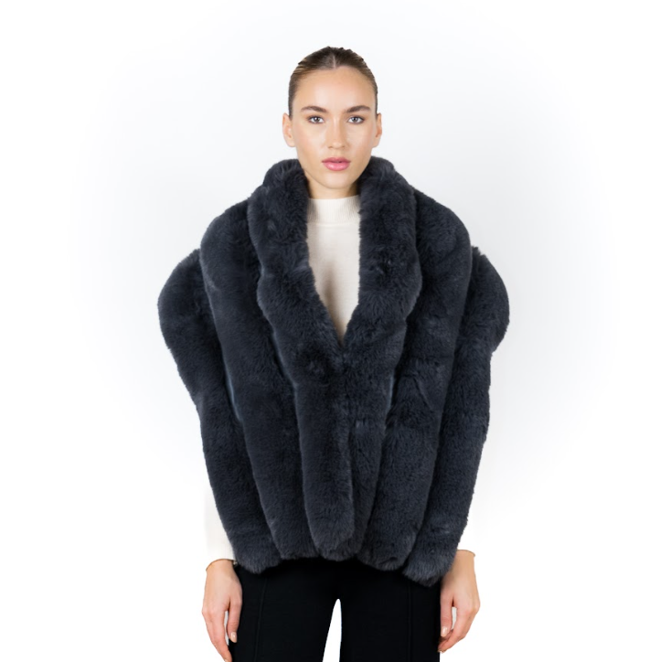 Soft Fur Shoulder Scarf - Voile Fashion