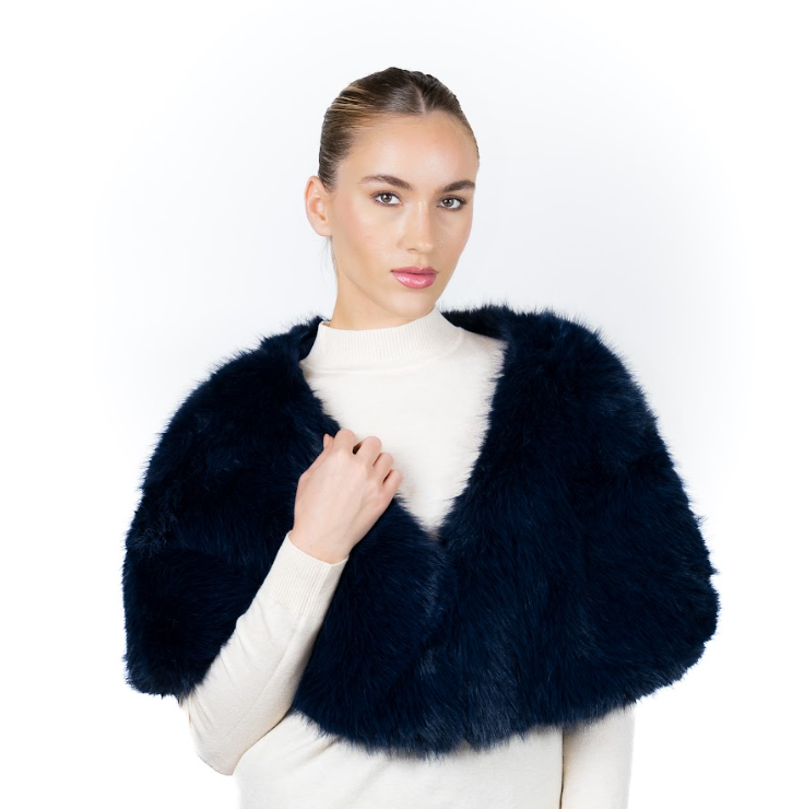 Soft Fur Shoulder Scarf