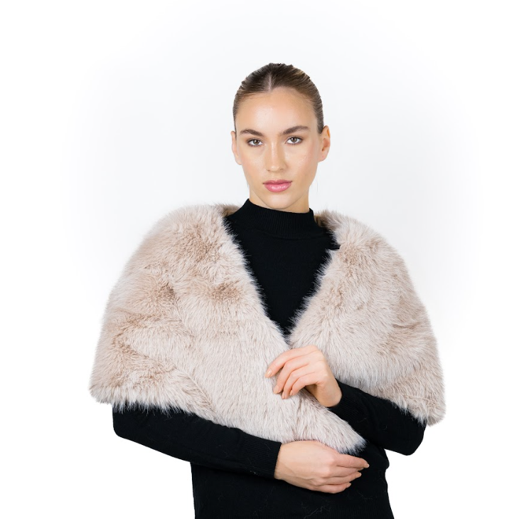 Soft Fur Shoulder Scarf