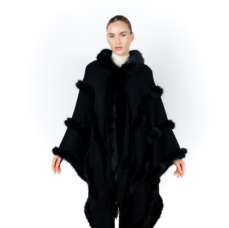 Poncho - Voile Fashion