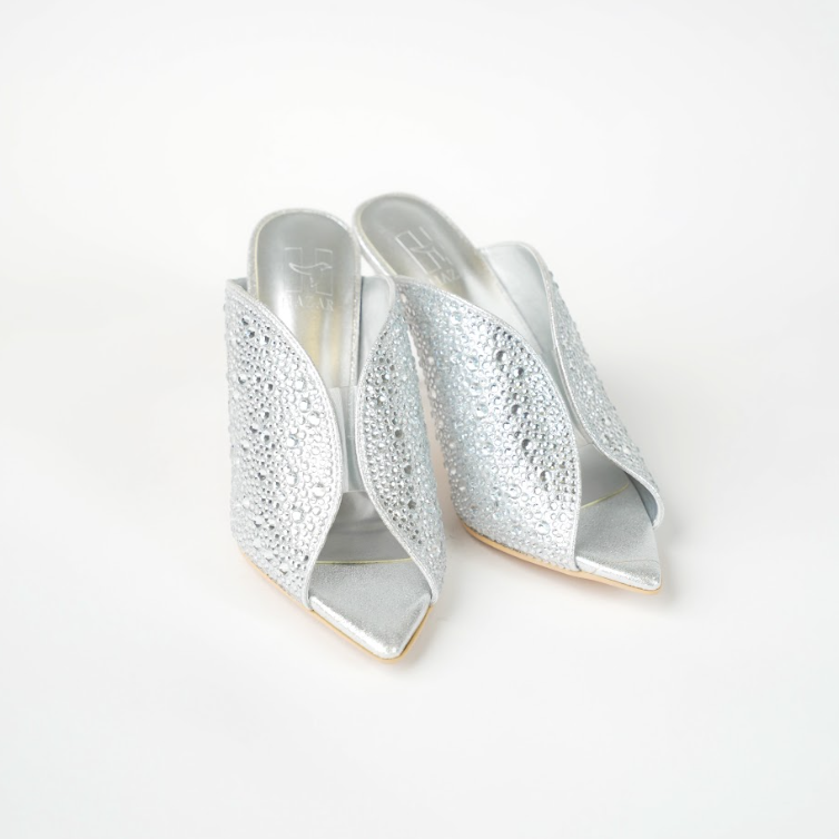 HEEL OPEN TOE - Voile Fashion