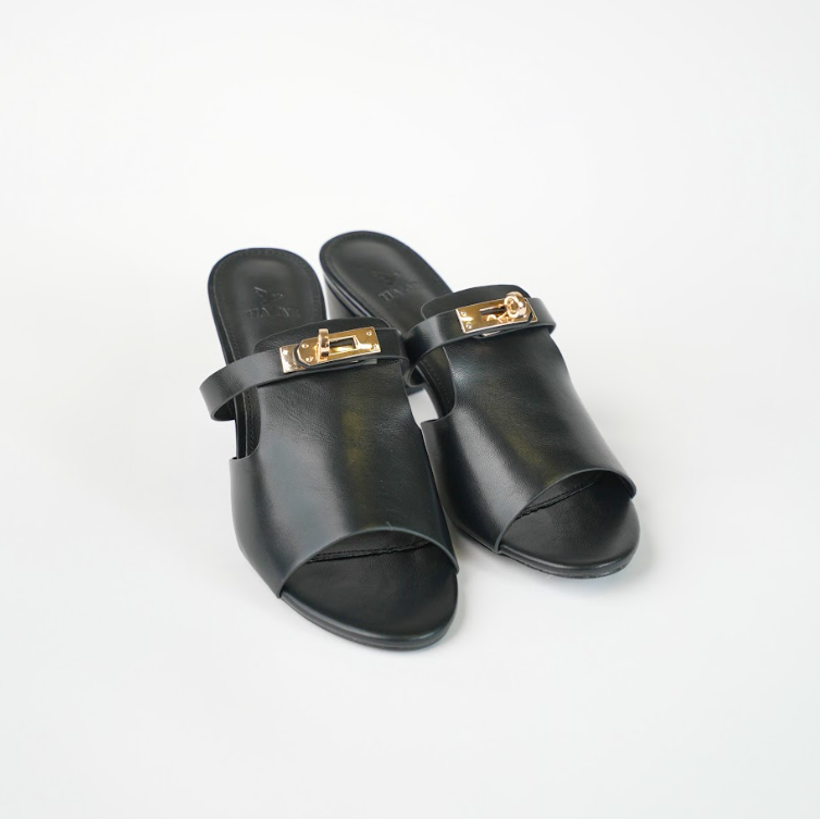 Open Block Heel - Voile Fashion