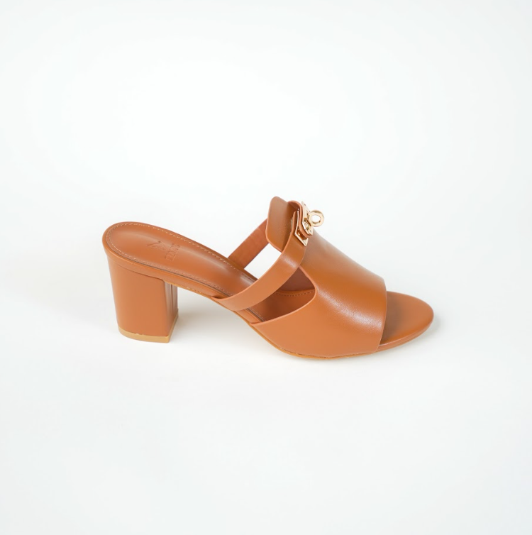Open Block Heel - Voile Fashion