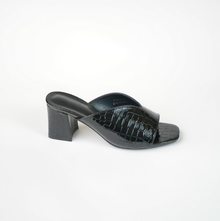 Open Block Heel - Voile Fashion