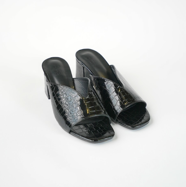 Open Block Heel - Voile Fashion