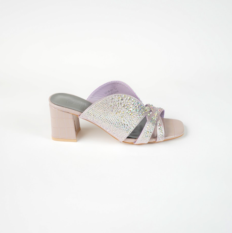 Open Block Heel - Voile Fashion