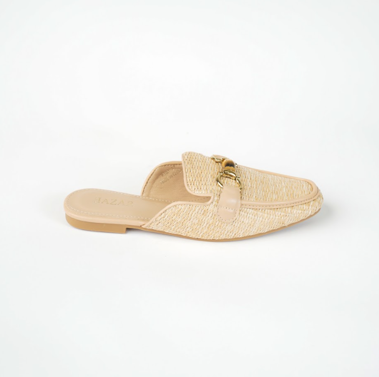 Flat Mule - Voile Fashion