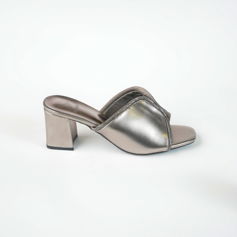 Open Block Heel - Voile Fashion