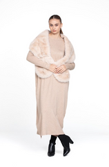 Soft Fur Shoulder Scarf  Elora