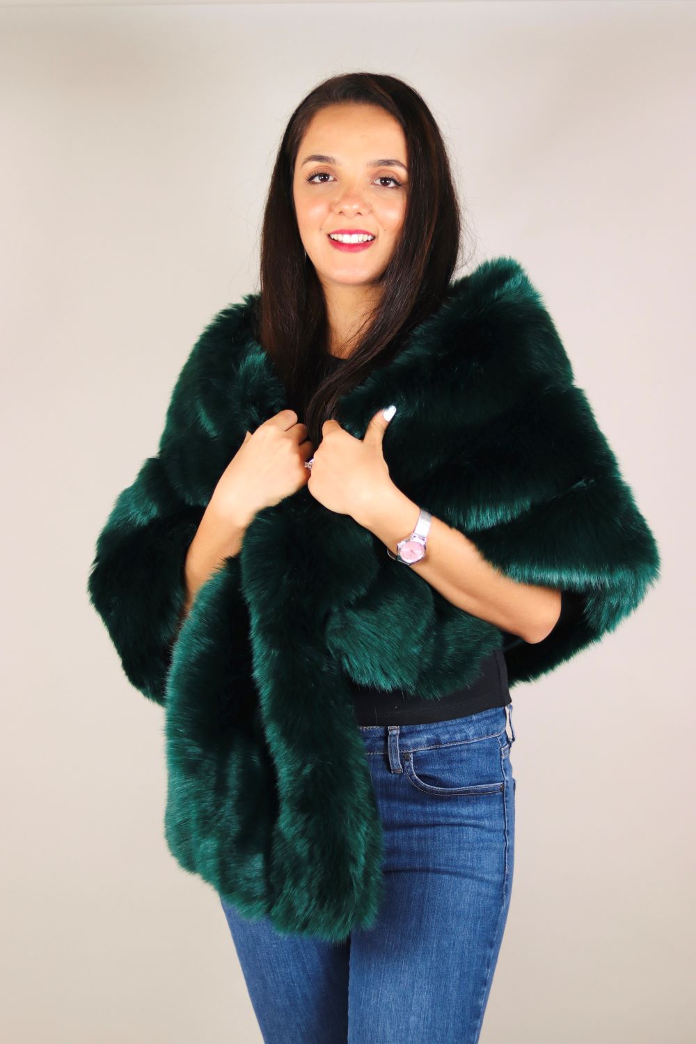 Soft Fur Jacket Voile Fashion