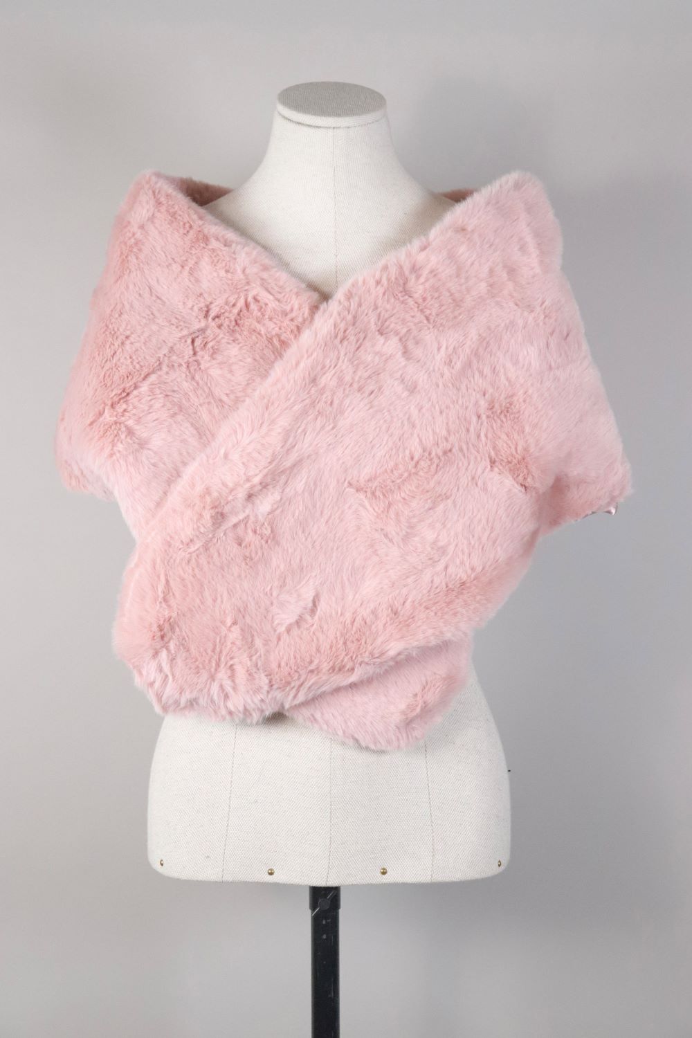 Soft Fur Shoulder Scarf Voile Fashion