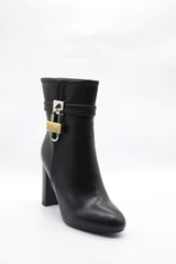 Square Heel Boot Voile Fashion