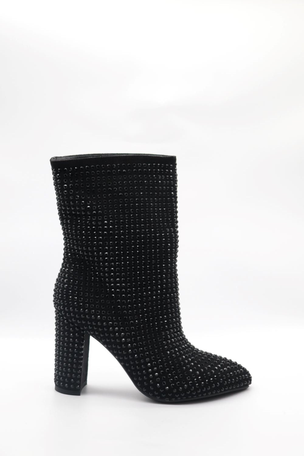 Square Heel Boot Voile Fashion