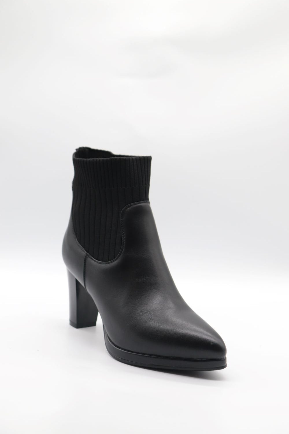 Square Heel Boot Voile Fashion